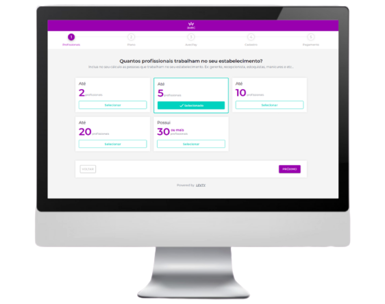 Checkout e Dashboard AVEC